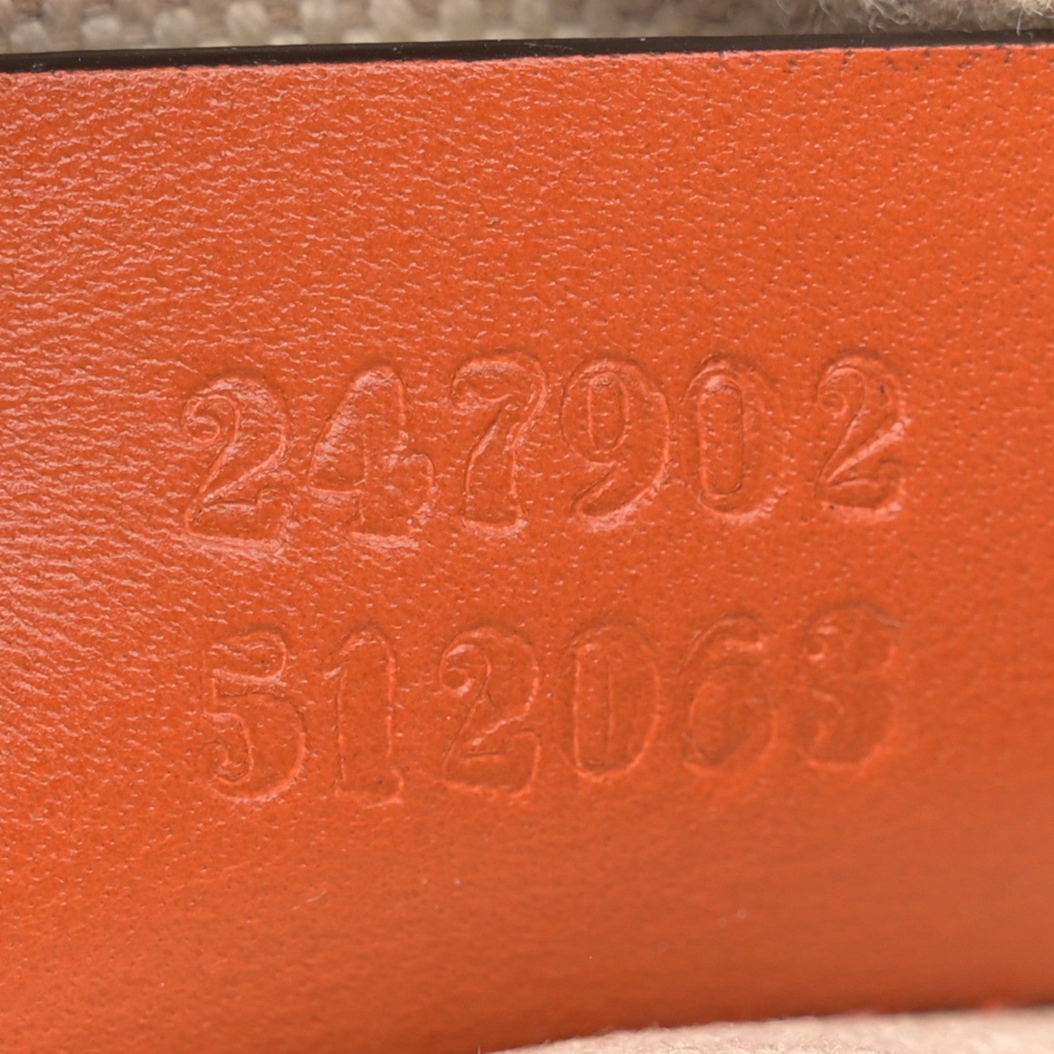 Gucci Monogram Medium Sukey Top Handle Orange 7 of 15