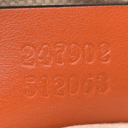 Gucci Monogram Medium Sukey Top Handle Orange 7 of 15