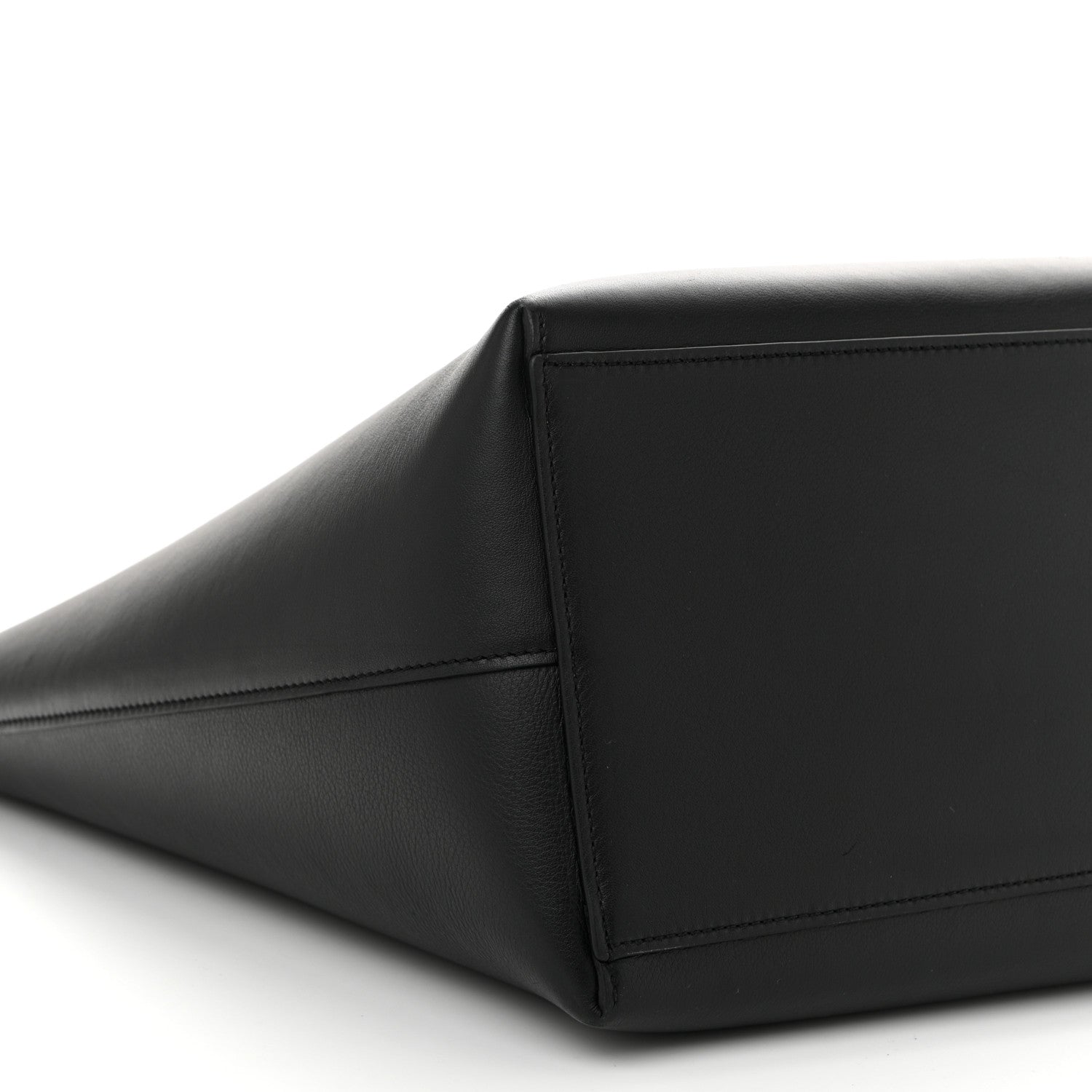 Loewe Canvas Calfskin Medium Anagram Tote Black 9 of 10