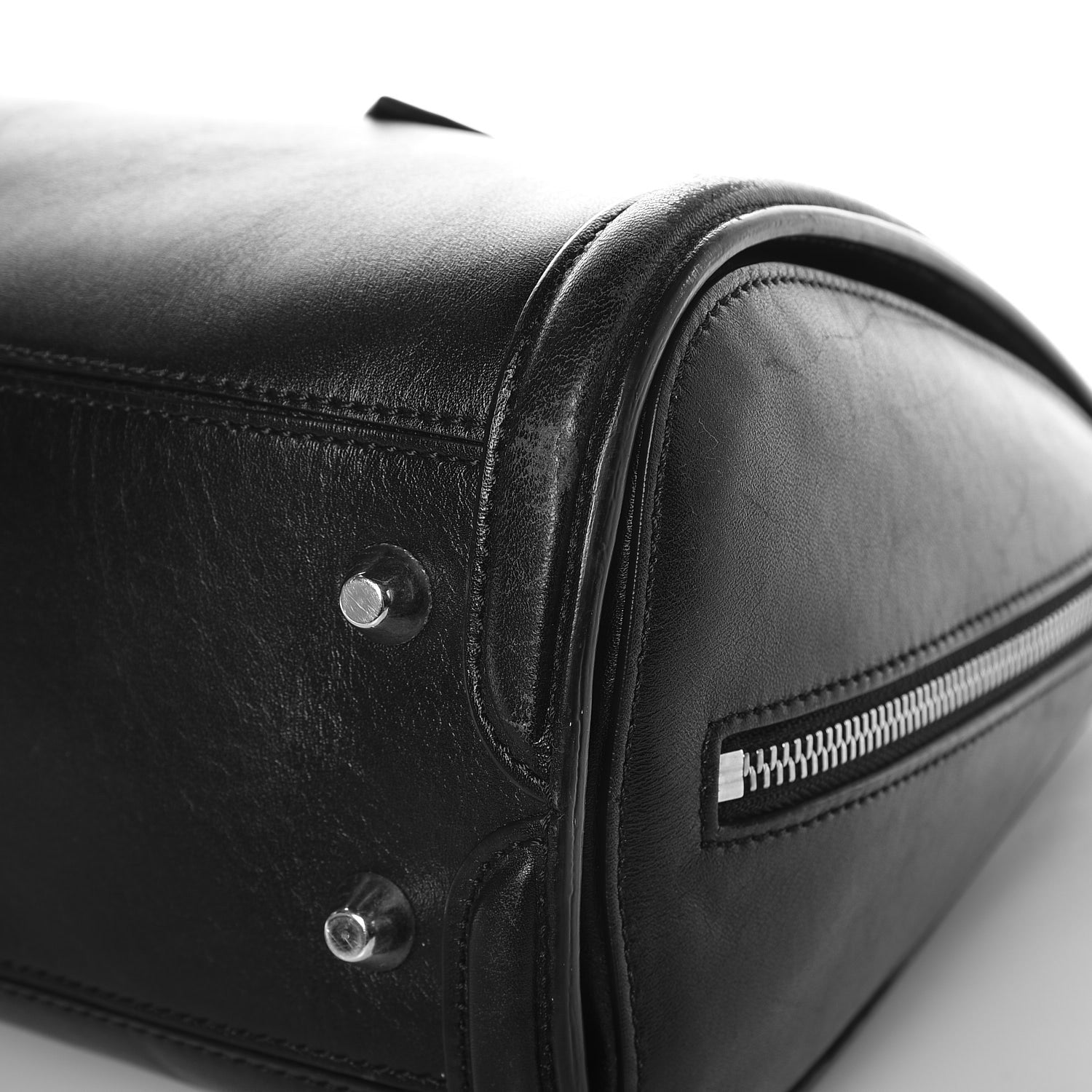 Alexander McQueen Calfskin Small Heroine Black 25 of 25