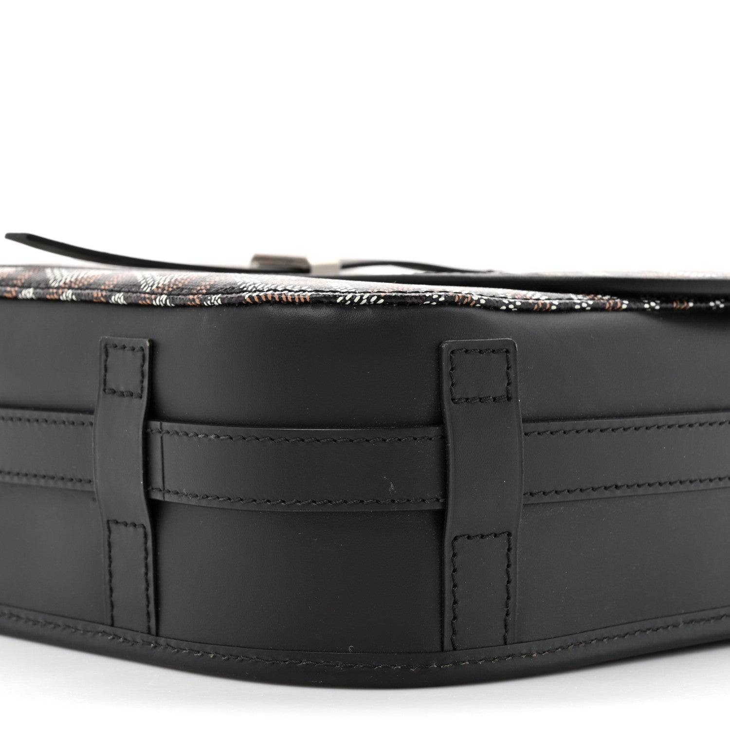 Goyard Goyardine Belvedere II MM Messenger Bag Black 8 of 10