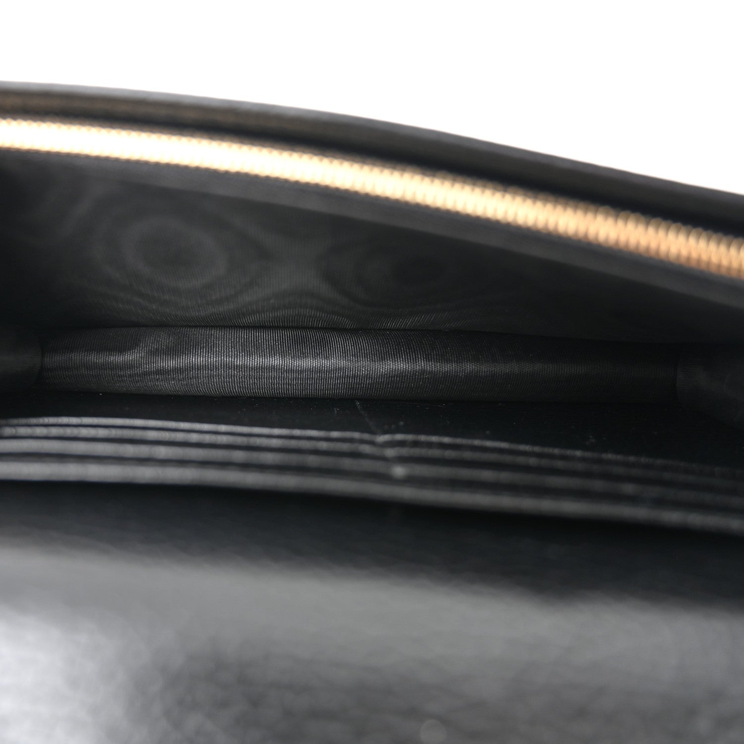 Gucci Calfskin Mini GG Marmont Chain Wallet Black 5 of 10