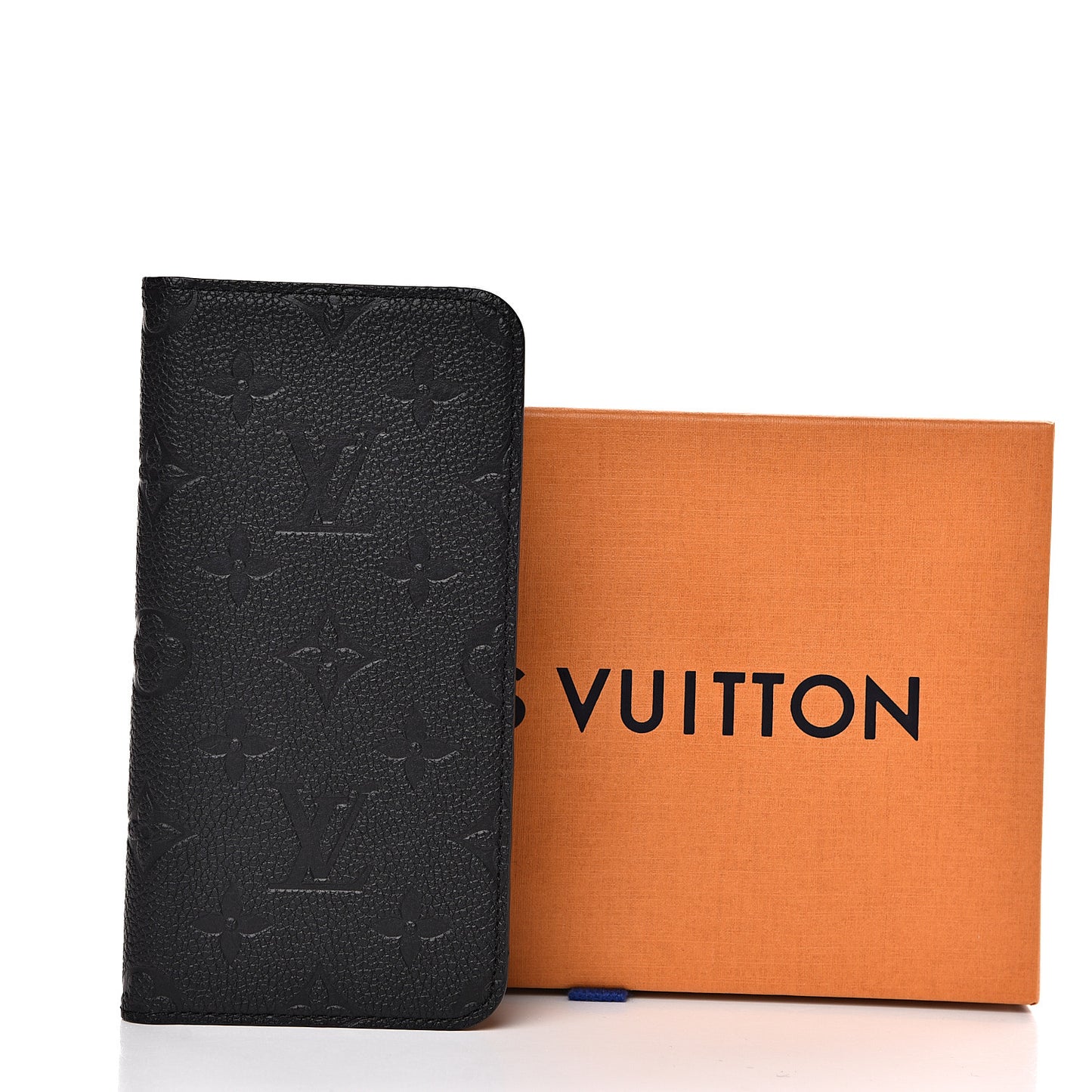 Empreinte iPhone XS Max Folio Case Black