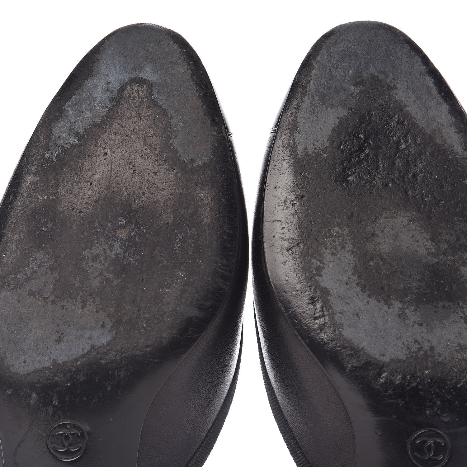 Chanel Patent Lambskin Cap Toe CC Mules 41 Black 12 of 12