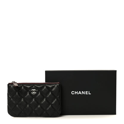 Chanel Caviar Quilted Small Cosmetic Case Black 9 of 9