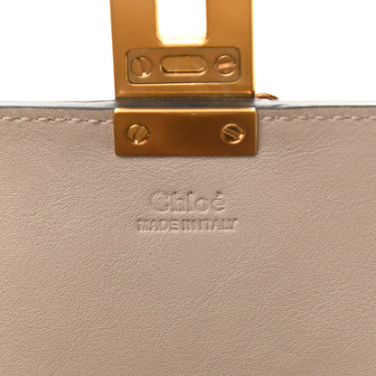 Chloe Suede Calfskin Patchwork Drew Shoulder Bag Motty Grey 6 of 9