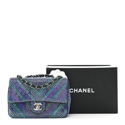 Chanel Metallic Goatskin Strass Small Flap Bag Multicolor 11 of 11