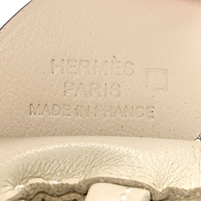 Hermes Milo Lambskin Matte Alligator Touch Grigri Rodeo Pegase Horse Bag Charm PM Craie Nata Beton 3 of 5