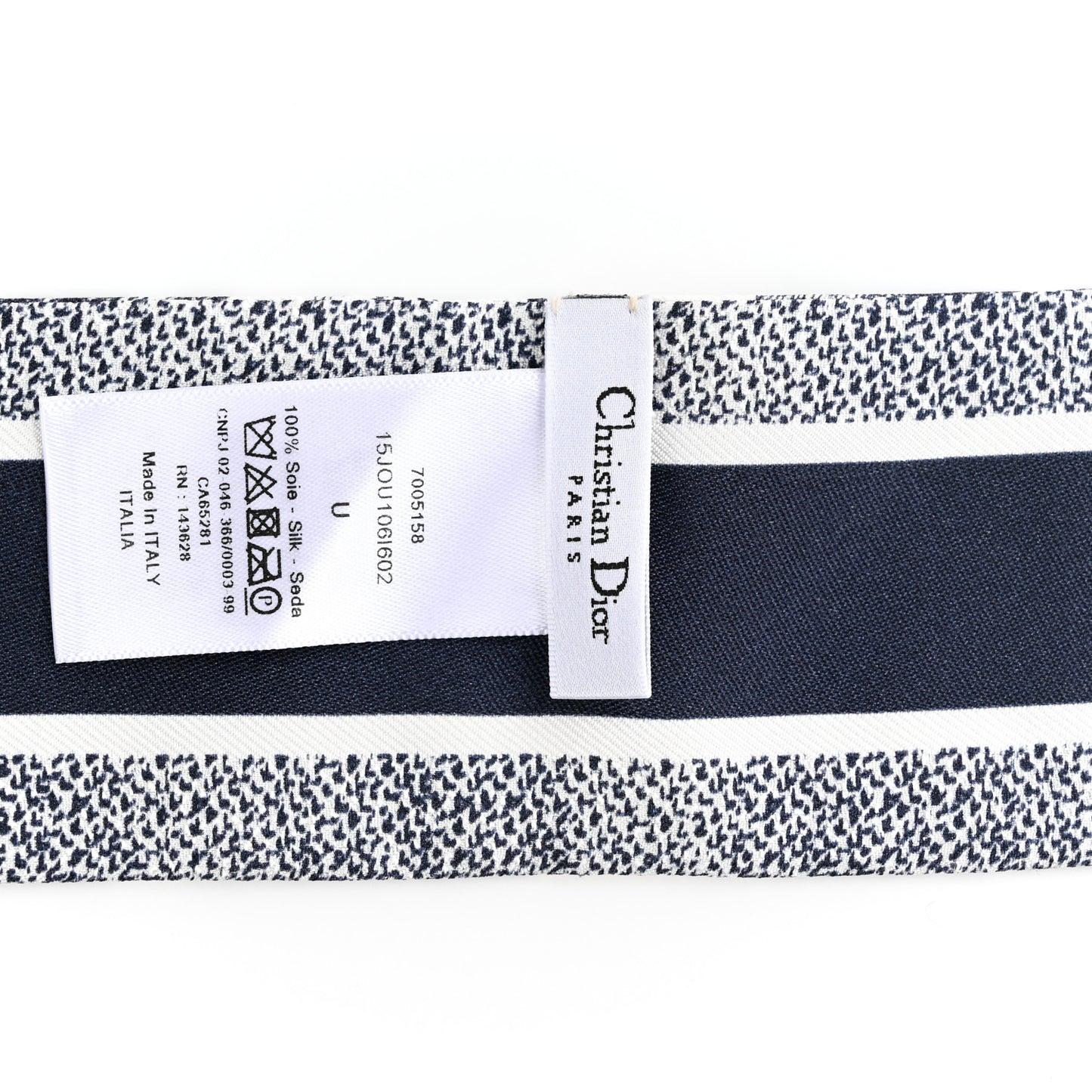 Silk Toile De Jouy Mitzah Scarf White