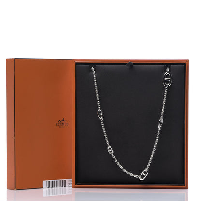 Hermes Sterling Silver Farandole Necklace 120 5 of 5