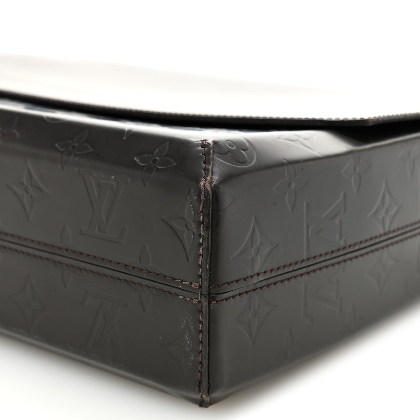 Monogram Glace Fonzie Messenger Bag Cafe