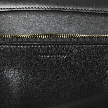 Celine Box Calfskin Medium Classic Box Flap Bag Black 6 of 11