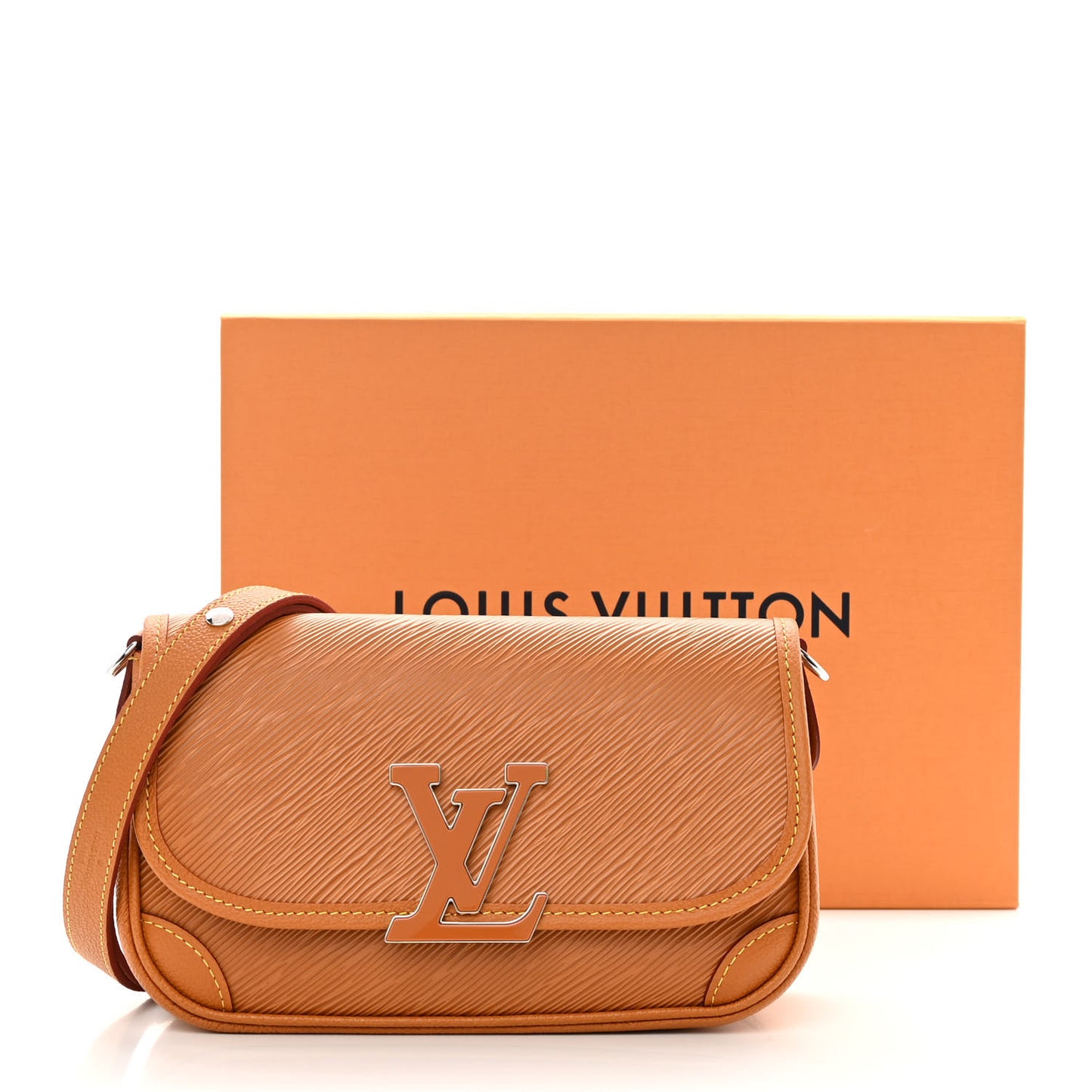 Epi Buci Crossbody Gold Honey