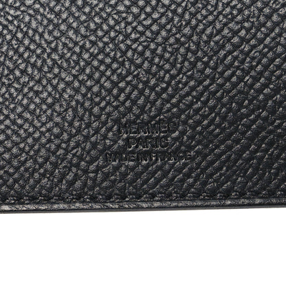 Hermes Epsom Tarmac PM Passport Holder Black 6 of 8