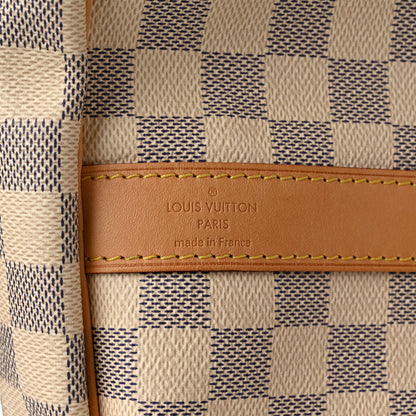 Louis Vuitton Damier Azur Keepall Bandouliere 55 5 of 15