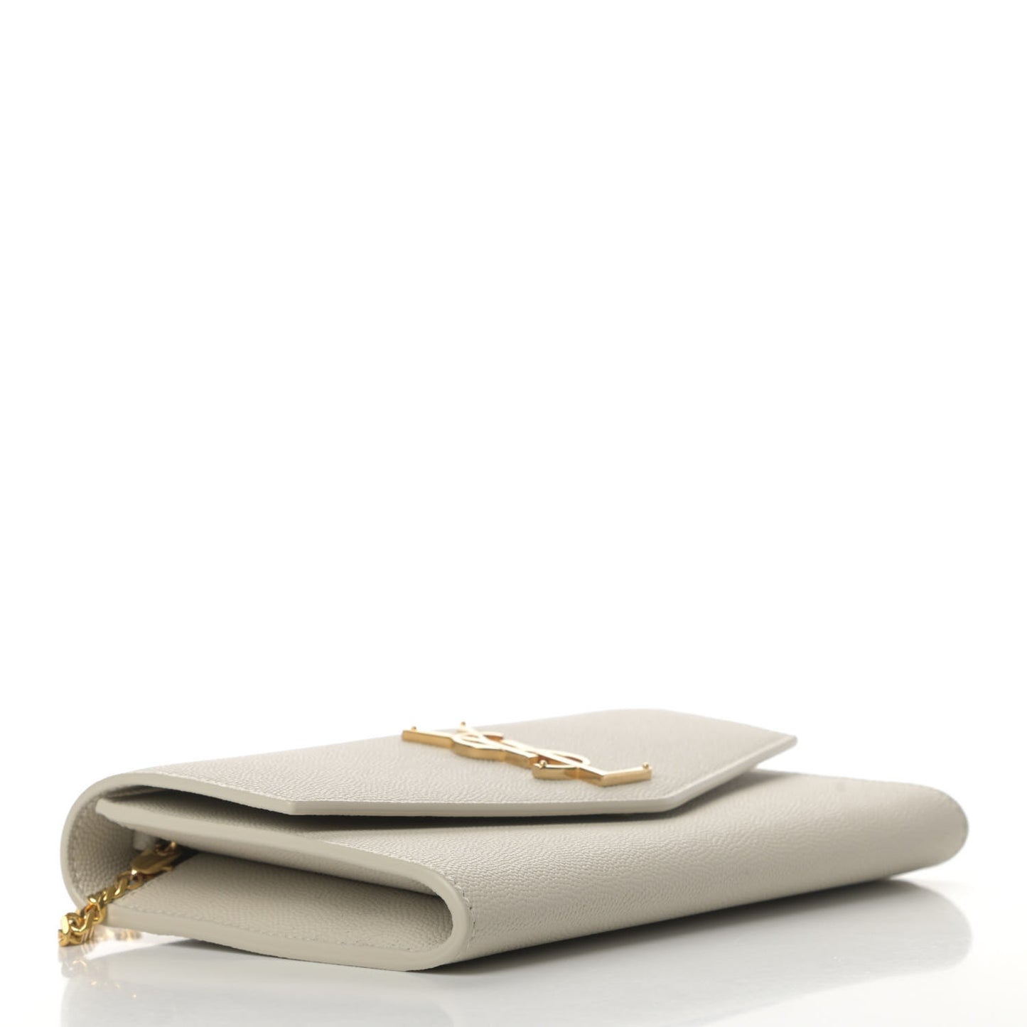 Grain De Poudre Monogram Uptown Chain Wallet Crema Soft