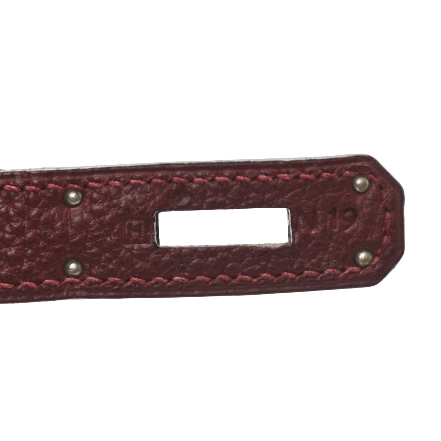 Hermes Togo Kelly Retourne 28 Rouge H 7 of 15