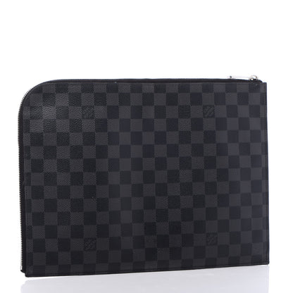 Louis Vuitton Damier Graphite Pochette Jour GM 3 of 10