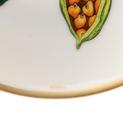 Hermes Porcelain Passifolia Bread and Butter Plate Set of 2 5 of 6