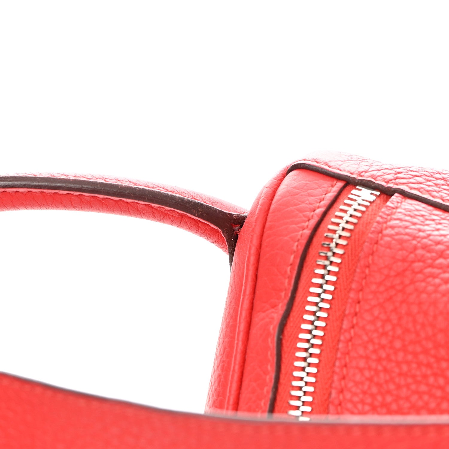 Hermes Taurillon Clemence Lindy 30 Rouge Casaque 14 of 16