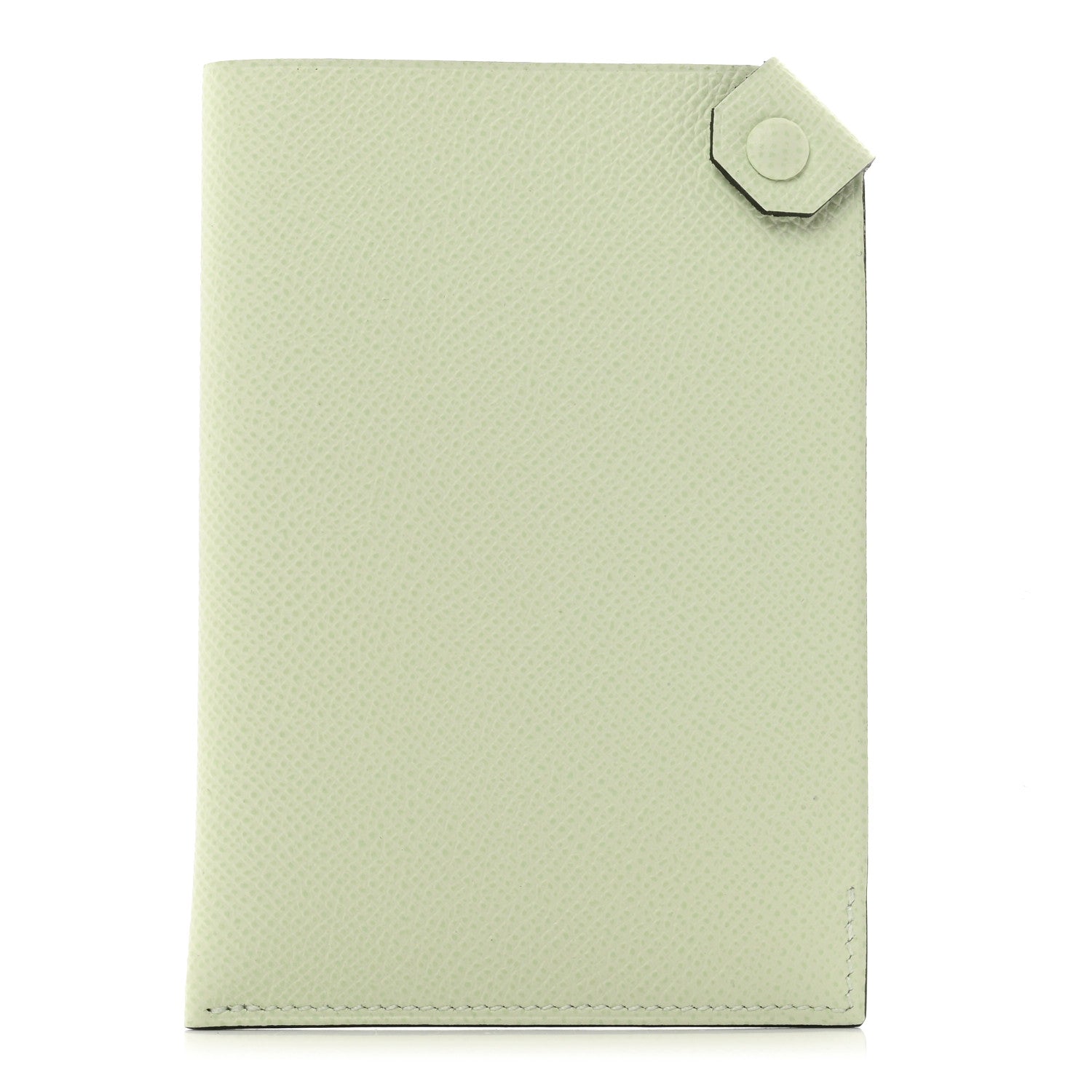 Hermes Epsom Tarmac PM Passport Holder Vert Fizz 1 of 7