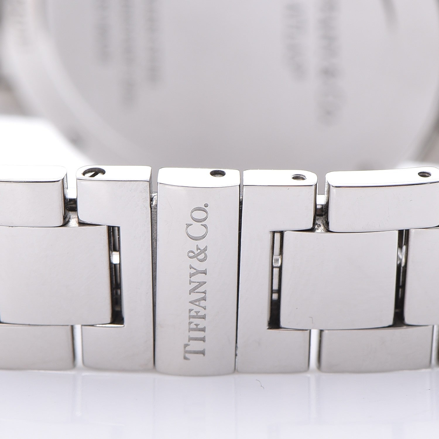 Tiffany Stainless Steel 36mm Atlas Dome Chronograph Quartz Watch 5 of 8