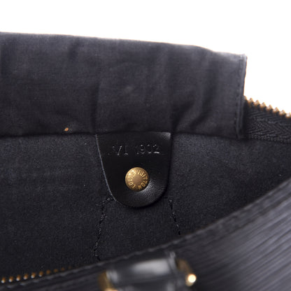 Louis Vuitton Epi Speedy 25 Black 7 of 8