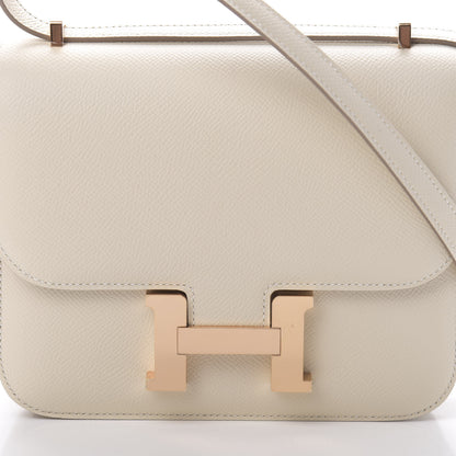 Hermes Epsom Constance 18 Craie 8 of 11