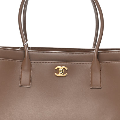 Chanel Calfskin Archetype Small Shopping Tote Light Brown 8 of 11