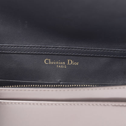 Christian Dior Metallic Patent Micro-Cannage Diorama Wallet on Chain Pouch Hyper Pink 6 of 14