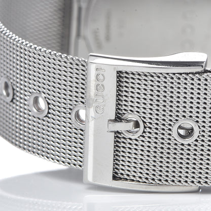 Gucci Stainless Steel 36mm U-Play Mesh Quartz Watch 6 of 9