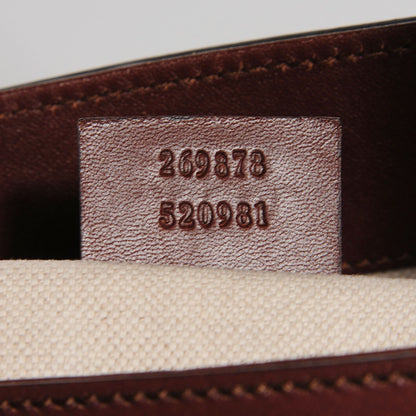 Gucci Diamante Calfskin Small Craft Tote Cuir 7 of 7