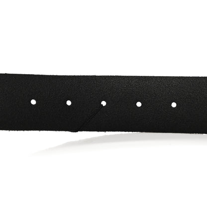 Gucci Faded Calfskin Snake Double G 40mm Belt 100/40 Black 4 of 11