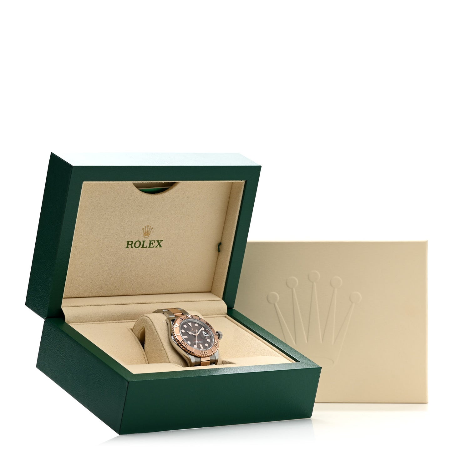 Stainless Steel 18K Everose Gold 40mm Yacht-Master Watch Chocolate 126621