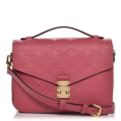 Louis Vuitton Empreinte Pochette Metis Rose Bruyere 1 of 8