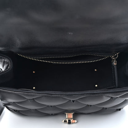 Valentino Garavani Nappa Monochrome Medium Candystud Top Handle Bag Black 4 of 8