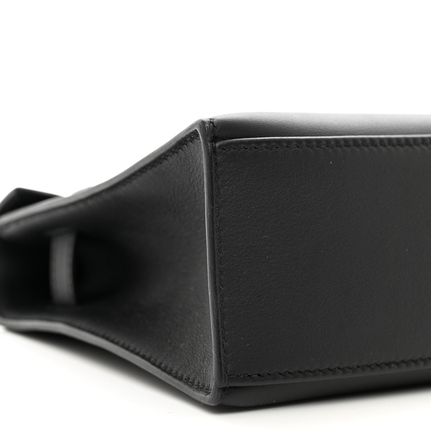Hermes Swift Kelly Pochette Clutch Black 9 of 11
