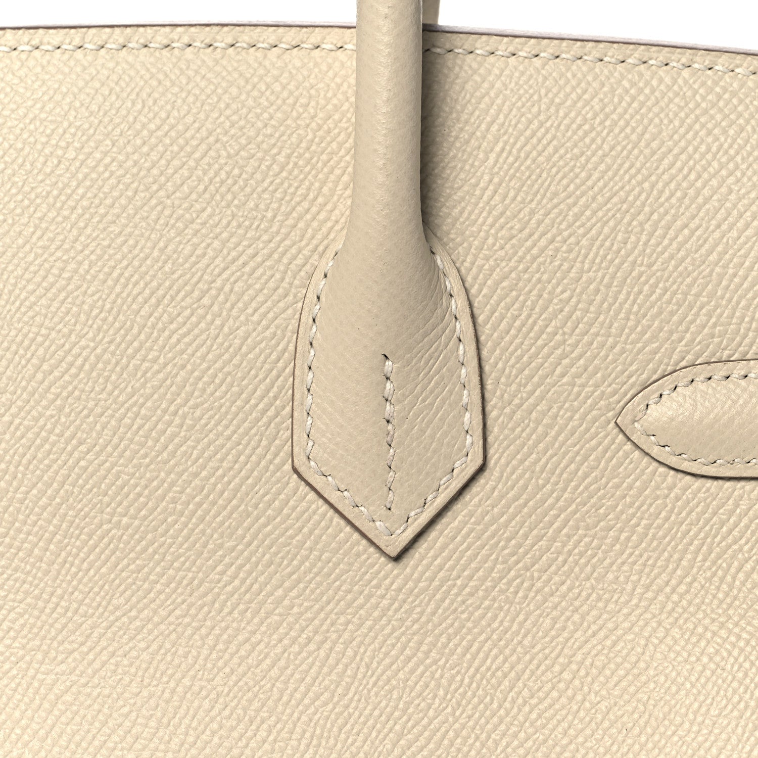 Hermes Epsom Birkin 30 Craie 10 of 35