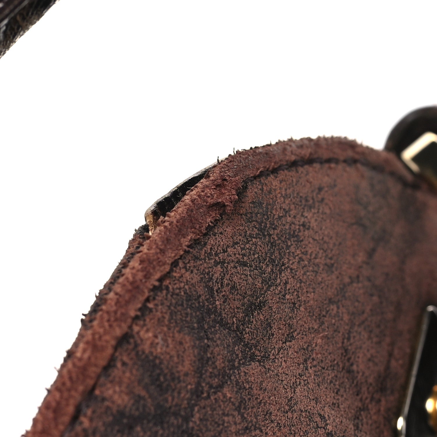 Fendi Zucca Nappa Nuvolata Vitello Tortuga Small Spy Tobacco Moro 11 of 11