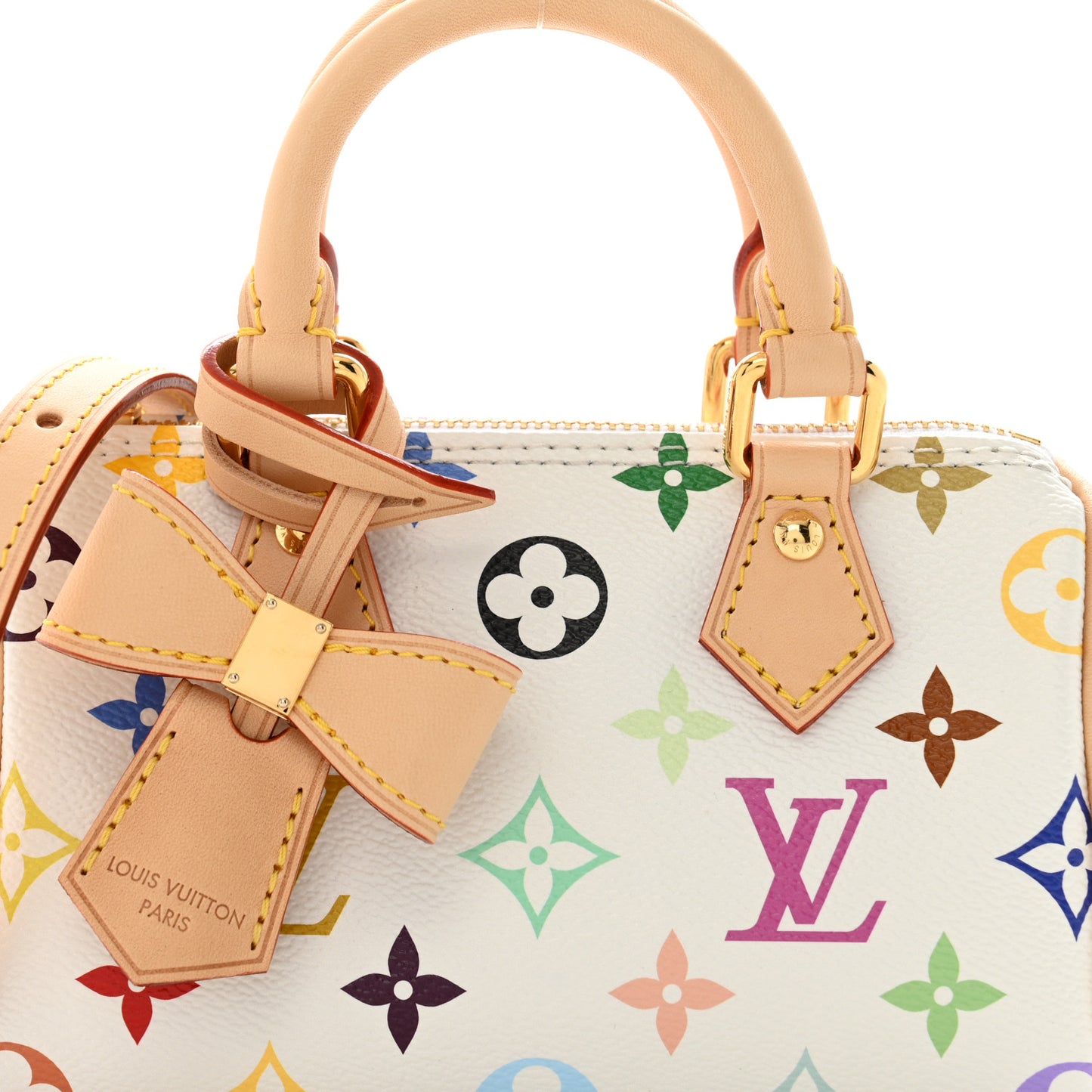 LV X TM Monogram Multicolor Nano Speedy White