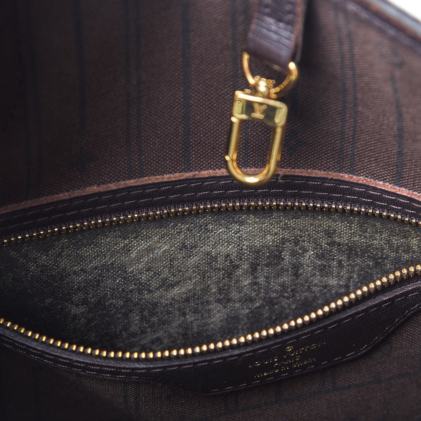 Monogram Idylle Neverfull MM Fusain