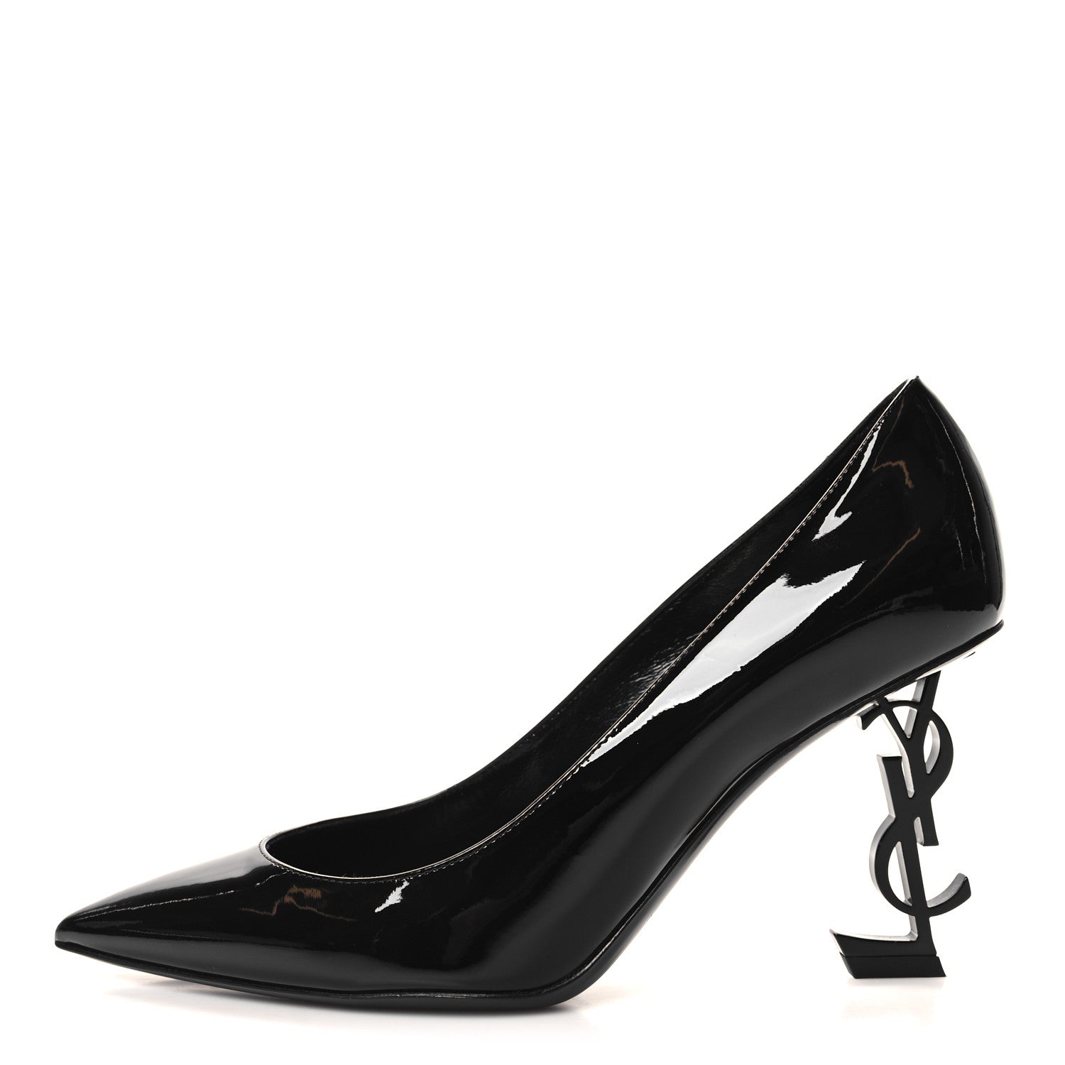 Saint Laurent Patent Opyum 110 Pumps 37 Black 1 of 9