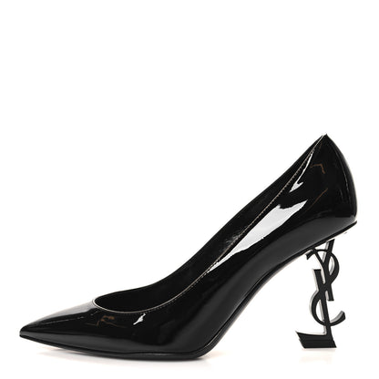 Saint Laurent Patent Opyum 110 Pumps 37 Black 1 of 9