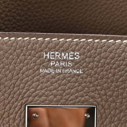 Hermes Togo Birkin 30 Etoupe 6 of 10