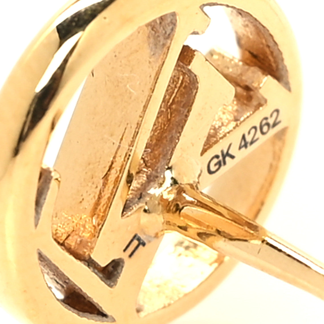 Louis Vuitton Metal Crazy In Lock Earrings Set Gold 4 of 4