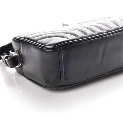 Prada Soft Calfskin Diagramme Crossbody Bag Black 5 of 9