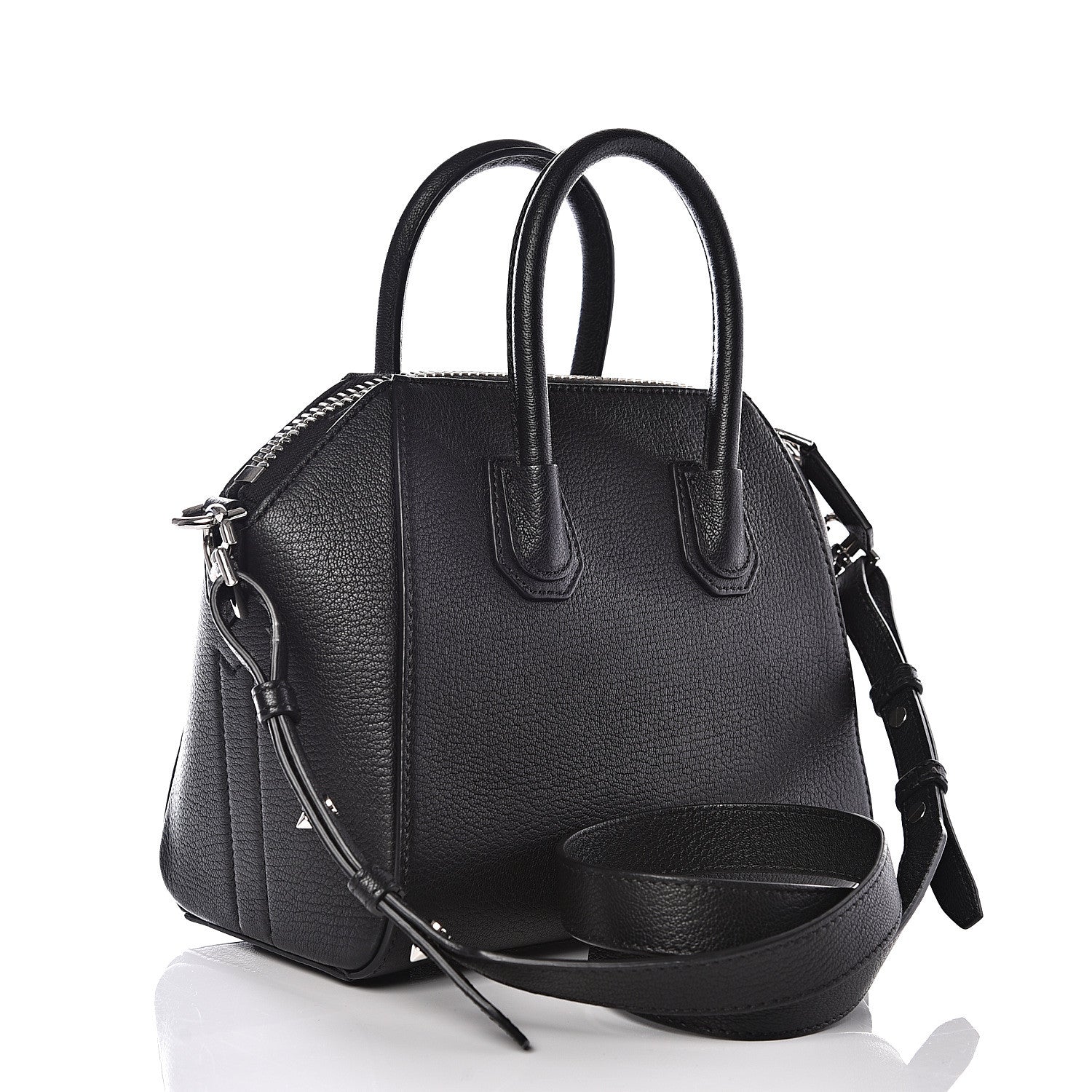 Givenchy Sugar Goatskin Mini Antigona Black 2 of 10