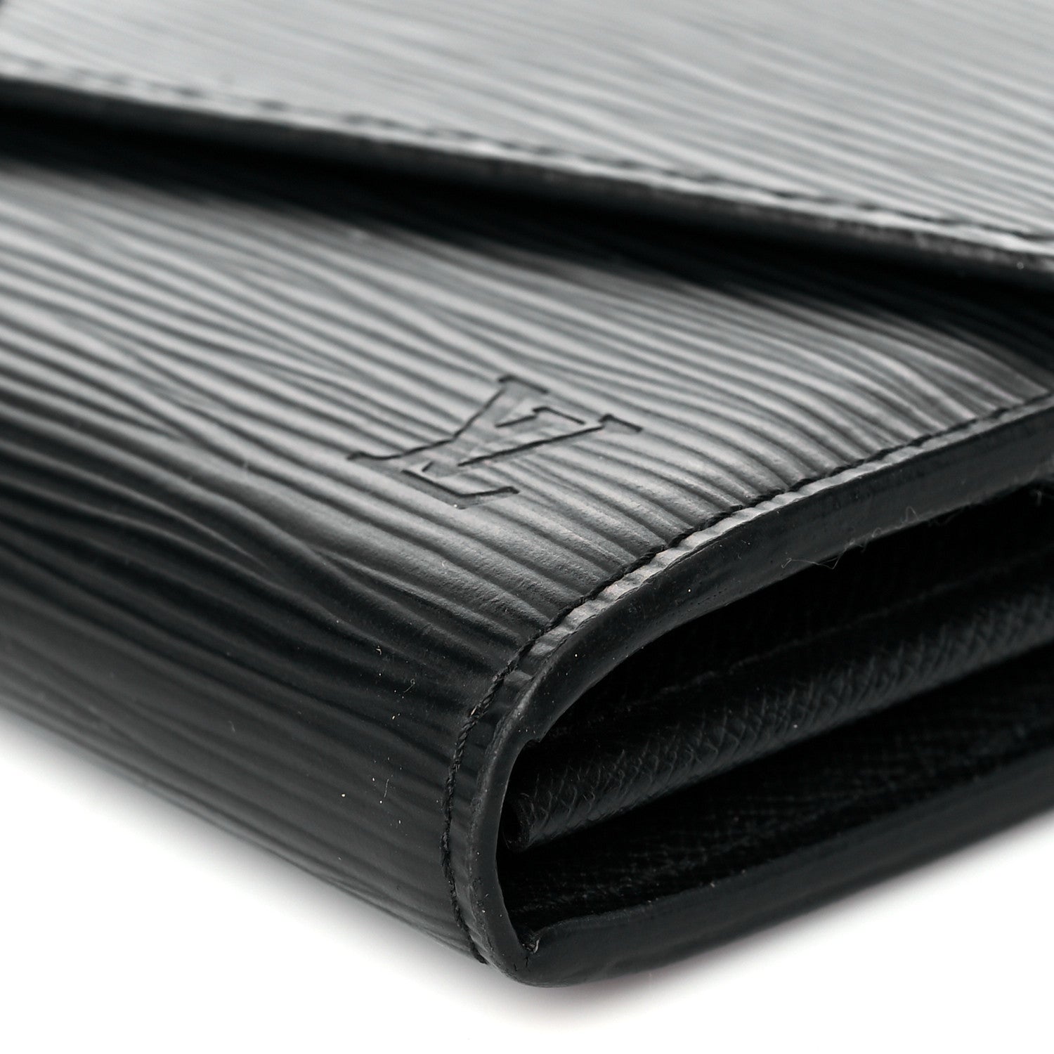Louis Vuitton Epi Sarah Wallet NM Black 9 of 10