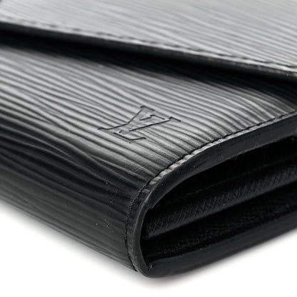 Louis Vuitton Epi Sarah Wallet NM Black 9 of 10