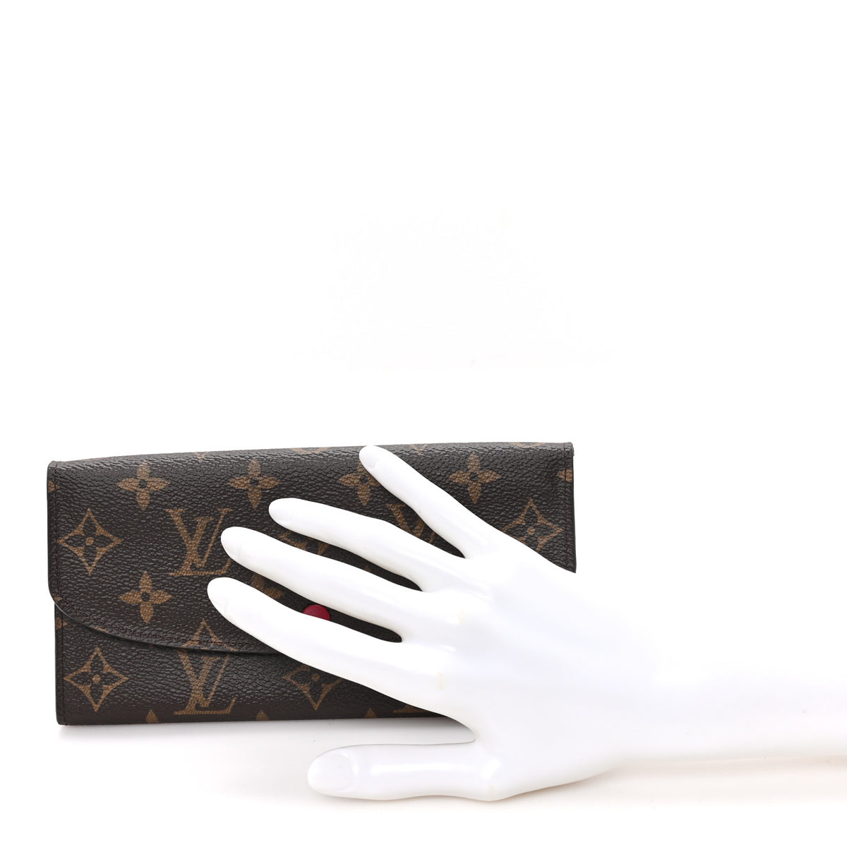 Monogram Emilie Wallet Fuchsia